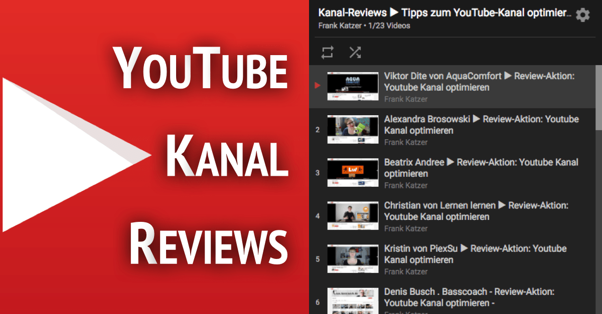 YouTubeKanal einrichten verbessern